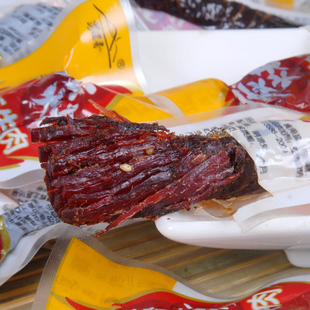  正宗四川特产 蜀道香 私房菜炭烤手撕牛肉干12g  休闲零食品