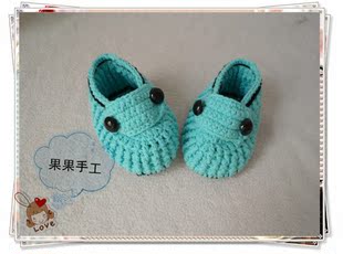 纯棉春款 男女宝宝编织鞋童鞋婴儿毛线鞋子婴儿手工布鞋 学步鞋-淘宝网