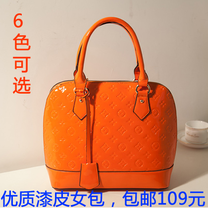 女包包韩版时尚漆皮贝壳包 通勤单肩包斜跨包 特价促销新娘包5905 女包包韩版时尚漆皮贝壳包 通勤单肩包斜跨包 特价促销新娘包5905