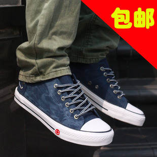  包邮春夏季透气鞋韩版帆布鞋男英伦低帮帆布男鞋流行男鞋潮流单鞋