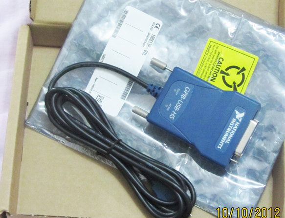 Original Factory NI GPIB-USB-HS GPIB card IEEE488 driver refused to fake cassette