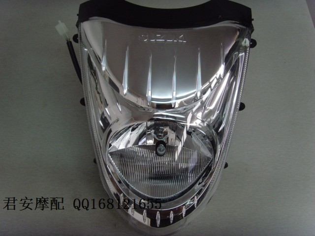 原厂轻骑铃木QS100T 铃木韵彩100大灯总成 前
