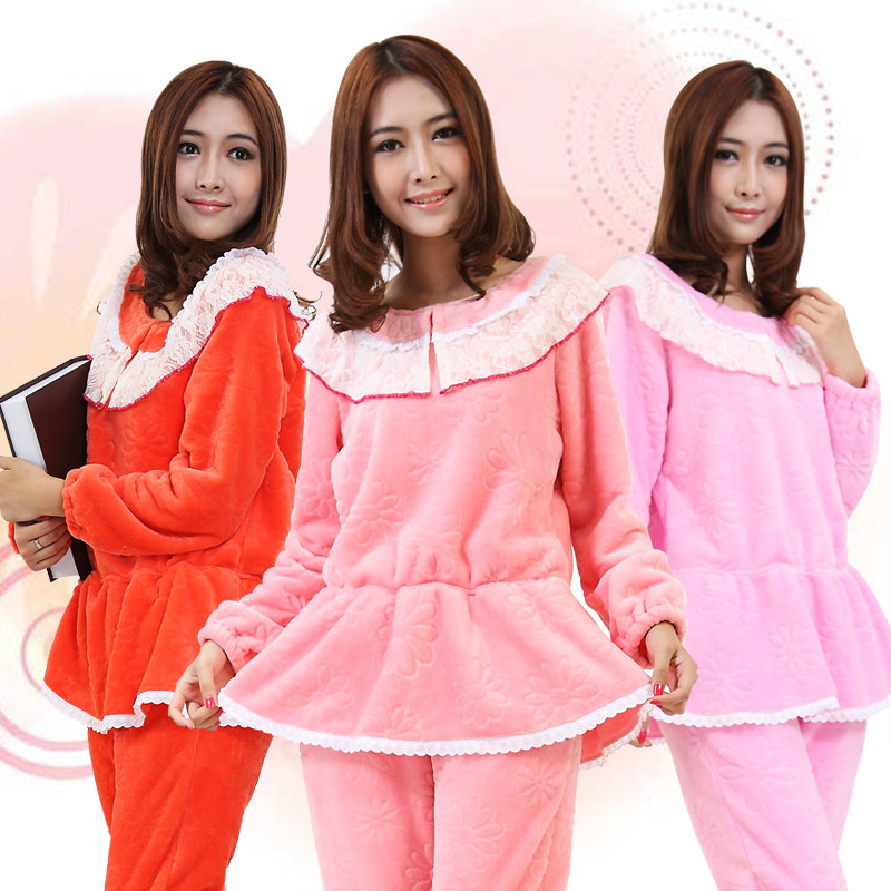 【组图】冬季<em>睡衣</em>加厚,冬季<em>睡衣什么材料好</em>,女