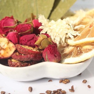  2件包邮瘦身减肥花草茶 柠檬荷叶茶山楂决明子贡菊玫瑰DIY美容减