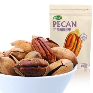 【新农哥】坚果零食 中尖长寿果 碧根果 美国山核桃236g