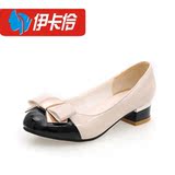 <span class=H> Shoes </span> flattie shoes singles Korean version of the new 2013 spring and autumn fashion <span class=H> </span> Wind nude color bow flat