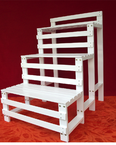 pine Flower trellis solid wood Ladder three layers shoe rack Countryside balcony wooden white Flower trellis Shelfin the Residential furniture , Shelf , Flower/Spend a few category - from Buy2taobao.com to provide professional Taobao agent buy service