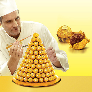  意大利进口FERRERO ROCHER费列罗榛果威化巧克力单粒试吃12.5g/颗