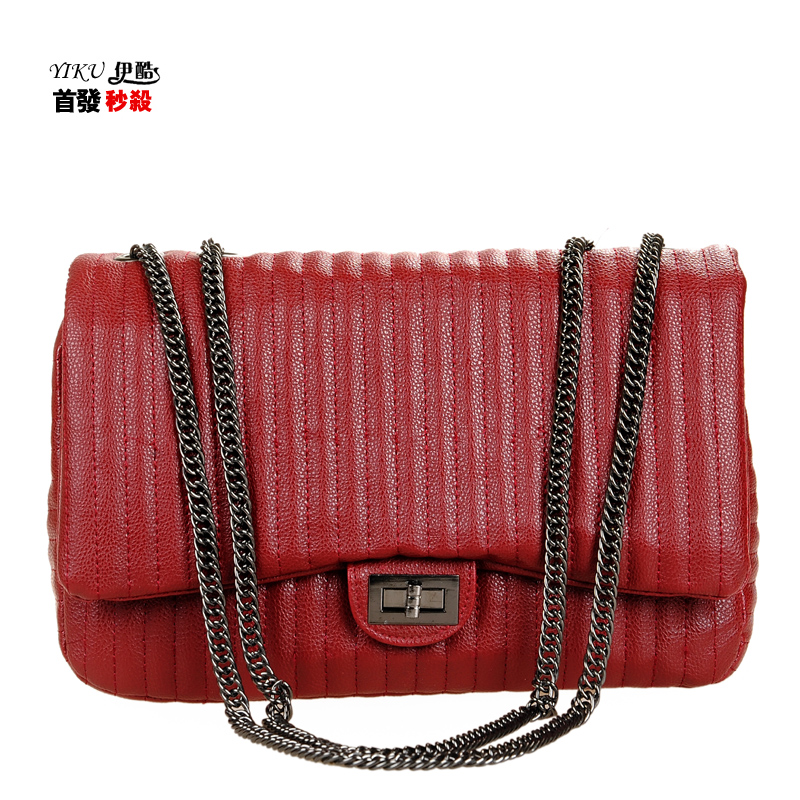 菱格包链条包复古单肩...