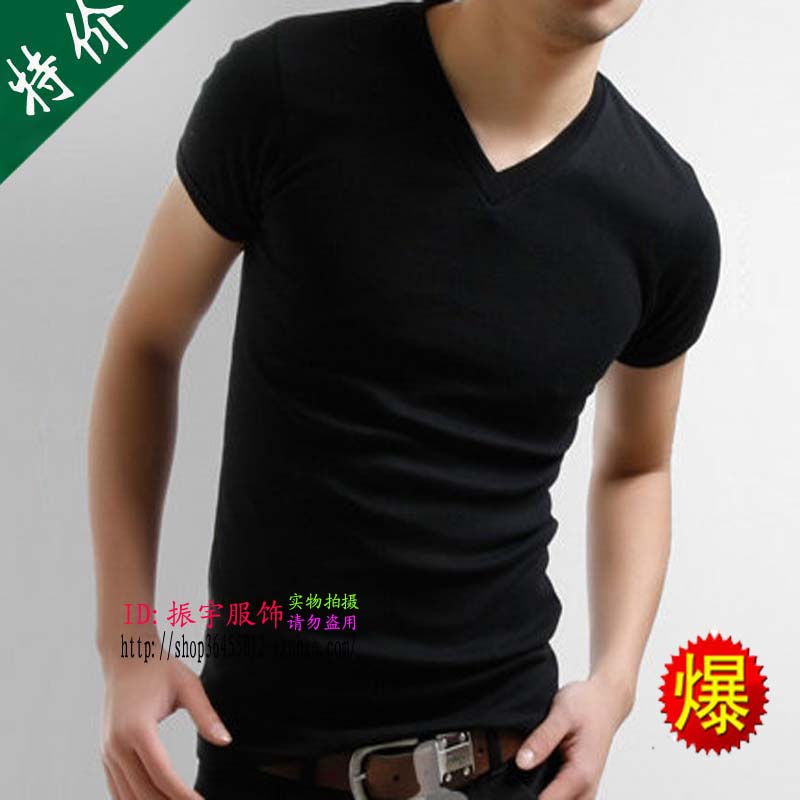 new pattern Korean Edition Trendsetter Red-breasted birds Tight fitting Short sleeved vest High elasticity Base coat Red-breasted birds blackin the Men's clothing, Vest/Vest category - from Buy2taobao.com to provide professional Taobao agent buy service