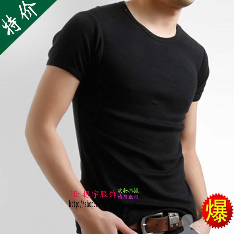 new pattern Trendsetter Short sleeved quality goods Red-breasted birds Waistcoat Base coat Elastic force Self cultivation pure cotton T-shirtsin the Men's clothing, Vest/Vest category - from Buy2taobao.com to provide professional Taobao agent buy service