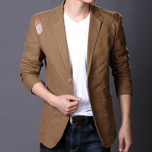  可可西COCOC  秋装新品 韩版个性休闲西装 西服 男外套 1270