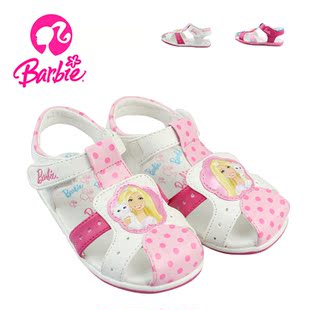  夏款 正品芭比童鞋A28013儿童凉鞋 女童凉鞋 公主鞋 包头凉鞋