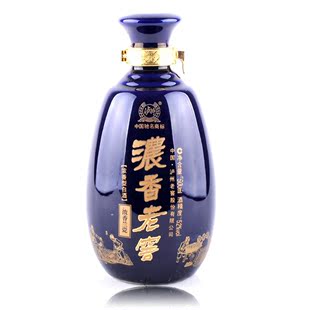  泸州老窖 白酒 52度 泸州老窖浓香兰瓷 500ml 单瓶装