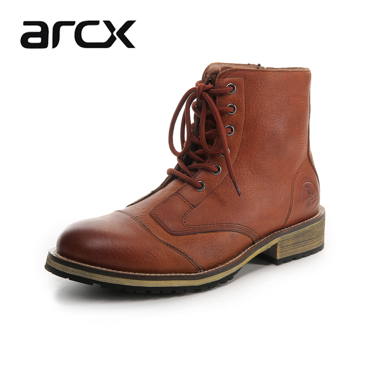 arcx雅酷士城市牛皮摩托车鞋子骑行鞋机车靴子防摔中帮哈雷靴包邮|ruв категории мотоцикл/оборудование/аксессуары, мотоцикл рыцарь оборудование, гоночная обувь - от Buy2taobao.com для оказания профессиональной услуги покупки агента Taobao