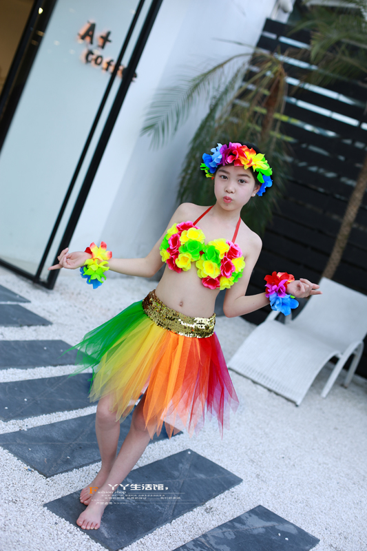 草裙舞兒童公主裙演出服女童幼兒園亮片蓬蓬七彩紗裙舞蹈表演在類目 運動/瑜伽/健身/球迷用品, 舞蹈/健美操/體操, 草裙舞, 草裙舞套裝中 - 來自Buy2taobao.com提供專業的淘寶代購服務