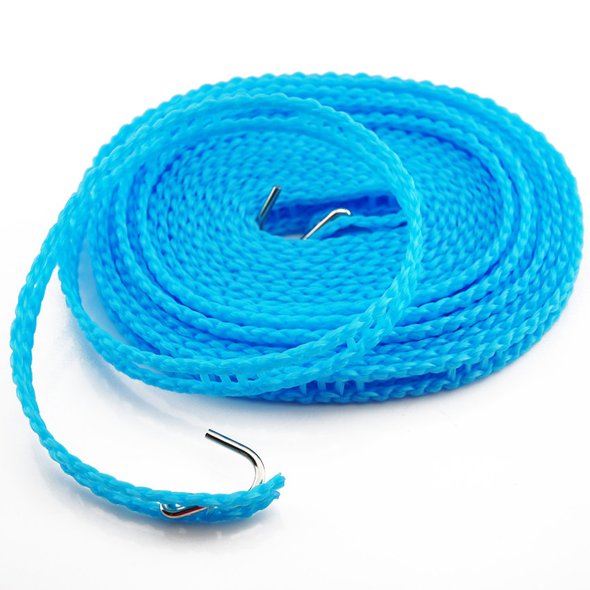 Clothesline to dry rope slip tourism outdoor windproof clothesline at home balcony light and portable 5 m