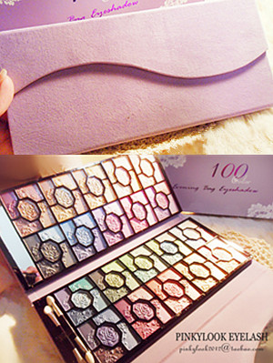 PinkyLook★ 绒面晚宴包100色蔷薇雕花珠光眼影 超正超上色 PinkyLook★ 绒面晚宴包100色蔷薇雕花珠光眼影 超正超上色
