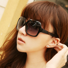 太阳镜 女2013新款正品太阳眼镜偏光太阳镜 女士时尚复古大框墨镜