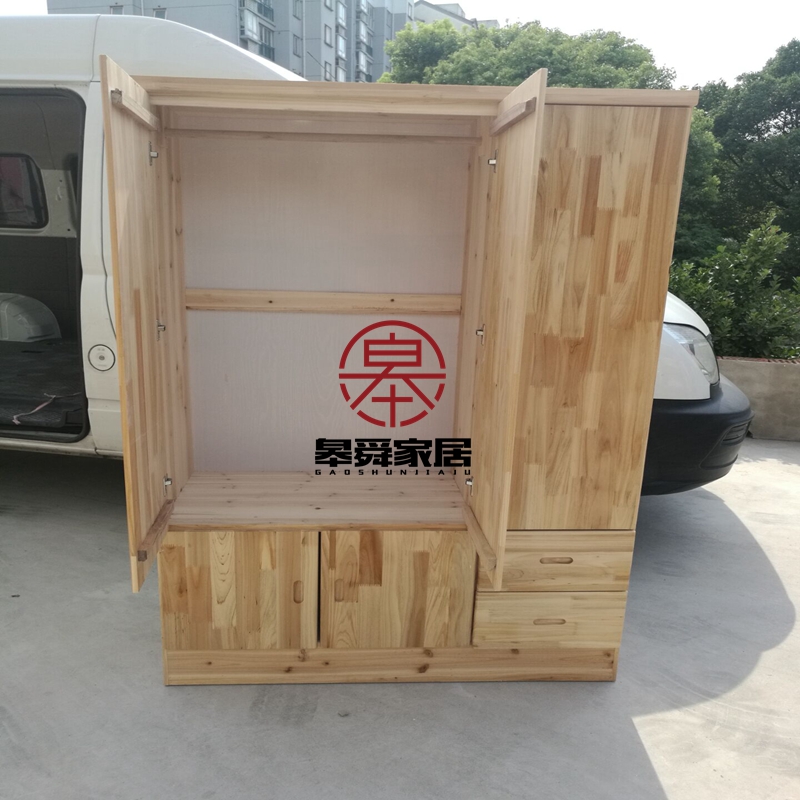 实木两门衣柜/三门衣柜/阳台柜/储物柜卧室柜衣橱整体衣柜|ruв категории жилой мебели, кабинет, гардероб - от Buy2taobao.com для оказания профессиональной услуги покупки агента Taobao