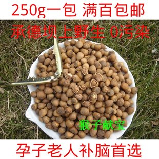  原味 盐焗毛榛子野生东北不开口水漏风选山大手拍熟榛子满百包邮