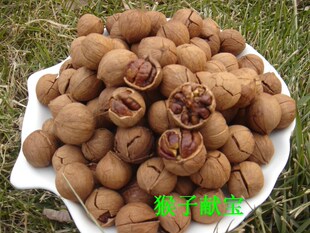  手剥小胡桃美国山核桃临安大籽奶油味小核桃仁新货250g满150包邮