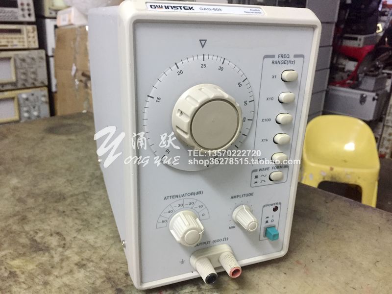 二手音频信号发生器 原装台湾固纬GAG809 超低失真小于0.05%|ruв категории оборудование/инструменты, приборы, Другие приборы - от Buy2taobao.com для оказания профессиональной услуги покупки агента Taobao