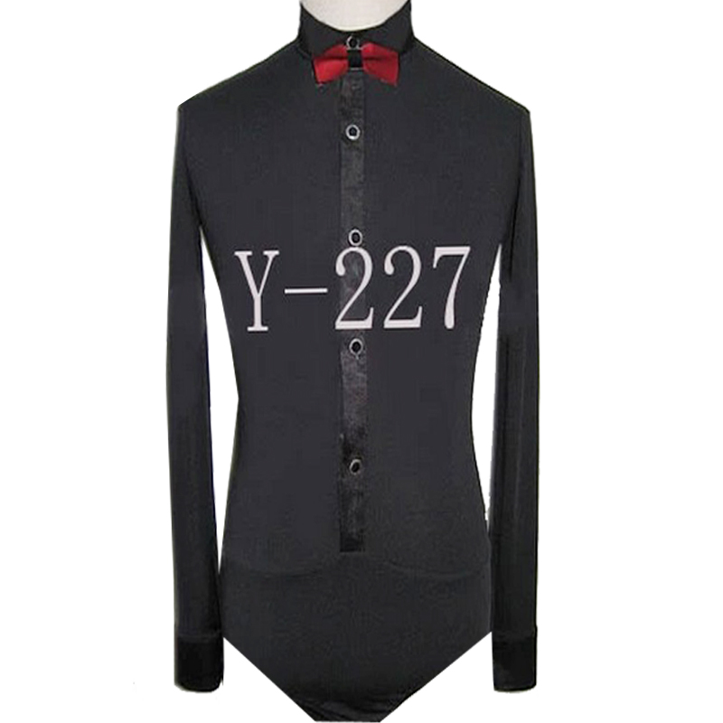新款特价 男士拉丁舞服装带领结舞蹈表演服装国标舞舞台上衣Y-227在类目 运动/瑜伽/健身/球迷用品, 舞蹈/健美操/体操, 拉丁舞, 拉丁舞上装中 - 来自Buy2taobao.com提供专业的淘宝代购服务