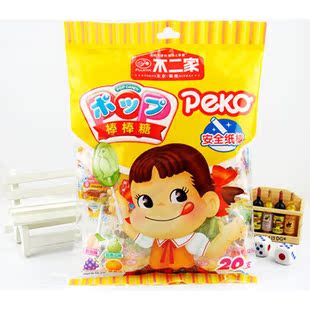  来自日本 不二家棒棒糖 水果味125克 4味道20支