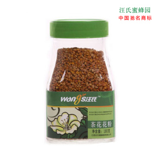  汪氏花粉专柜正品 女士美容 天然未破壁茶花粉 蜂花粉