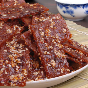  正宗四川特产 蜀道香麻辣猪肉脯120g 猪肉松/干 零食品 小吃