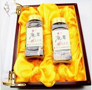  【正品保证】高人牌鹿茸 玻璃礼盒装 满2盒送1瓶