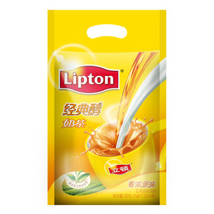  【包邮】立顿/lipton 奶茶 经典醇香浓原味奶茶40袋装 原价45.9元