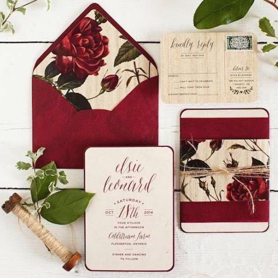 {烈焰玫瑰} 高檔原創結婚請柬喜帖歐式請帖邀請函定制版面ins風在類目 節慶用品/禮品, 請柬中 - 來自Buy2taobao.com提供專業的淘寶代購服務