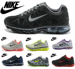  耐克正品跑步鞋情侣鞋nike全掌气垫网面冬季男鞋男士运动鞋429889