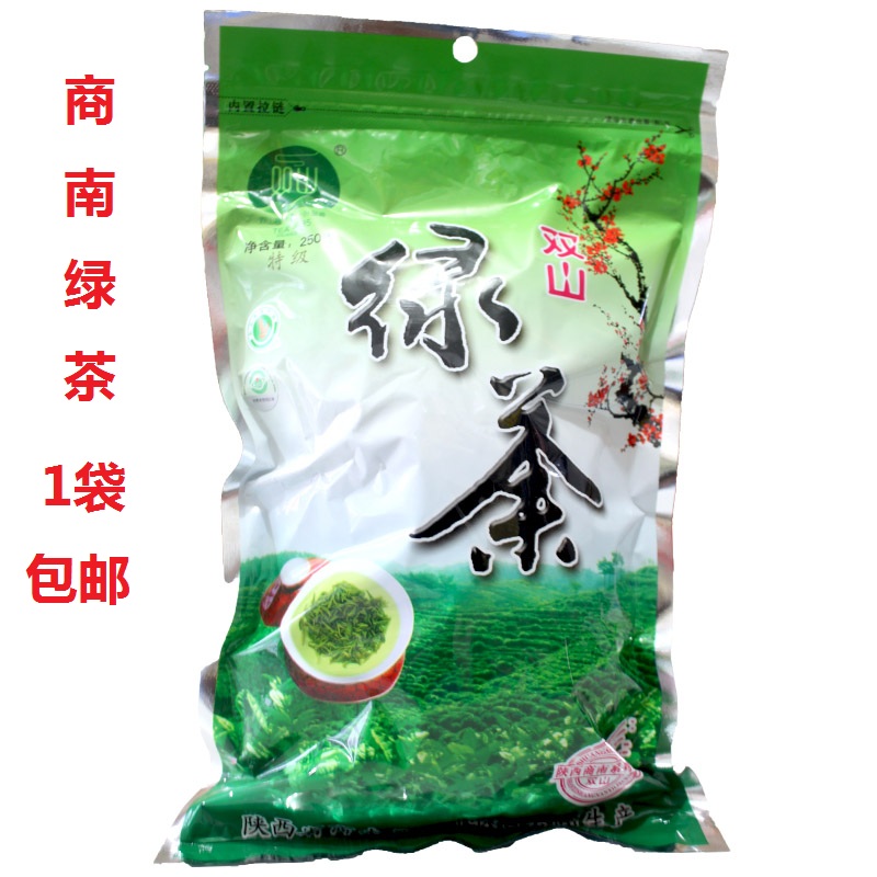 陕西青茶炒青茶茶叶商洛特产商南绿茶2019新茶特级春茶泉茗双山牌|ruв категории чай, зеленый чай (новый), Другие зеленый чай - от Buy2taobao.com для оказания профессиональной услуги покупки агента Taobao