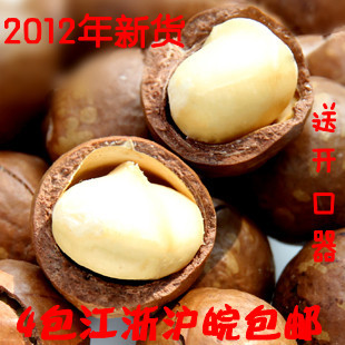  坚果零食 夏威夷果 250g 奶油味  送开口器 4包江浙沪皖包邮