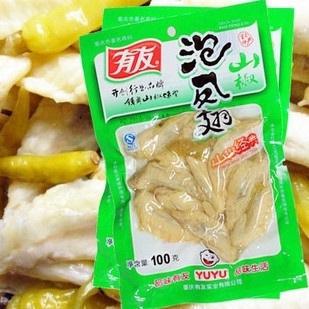  重庆特产 有友山椒泡凤翅 100克  泡椒鸡翅 翅尖