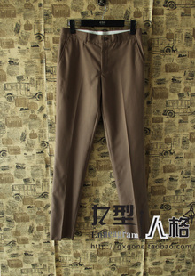  【专柜正品】gxg男装13新款 春装时尚商务款米色休闲西裤99614012