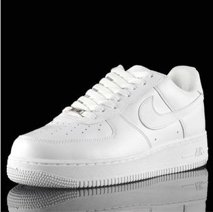  空军一号AF1春季新款airforce全白高低帮板鞋男女纯白透气休闲鞋