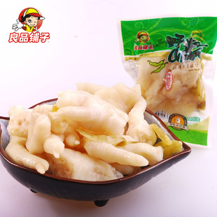  良品铺子 泡椒凤爪 野山椒鸡爪子 休闲四川特产零食 独立包装250g