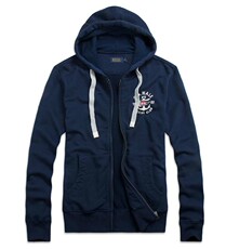 Толстовка 意式风情！13春英伦韩版潮流时尚 男士休闲拉链连帽修身卫衣外套 H&M