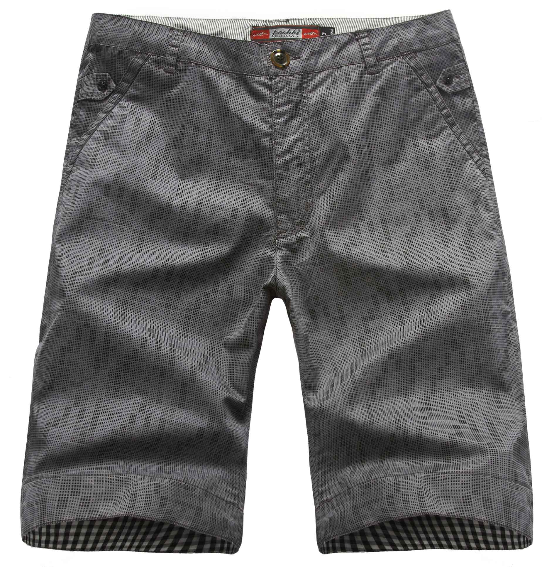 2013夏季男装休闲短裤 英伦时尚男士格子短裤