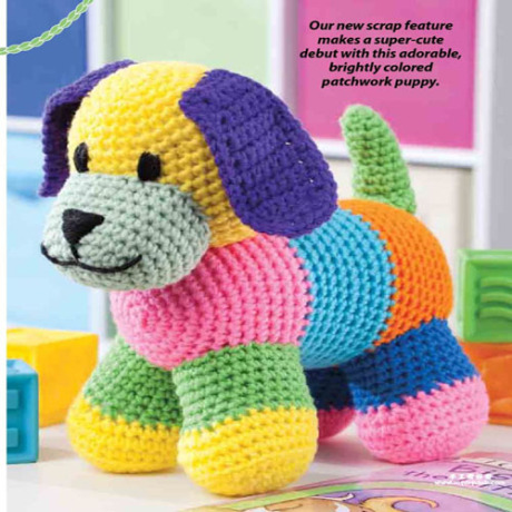 手工DIY 毛线编织 钩针编织玩偶公仔 教程 彩虹