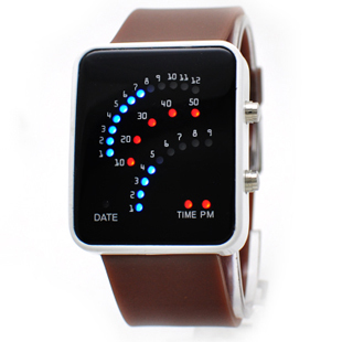  清仓包邮！正品时尚电子表 男女LED表 防水学生手表 韩国果冻表