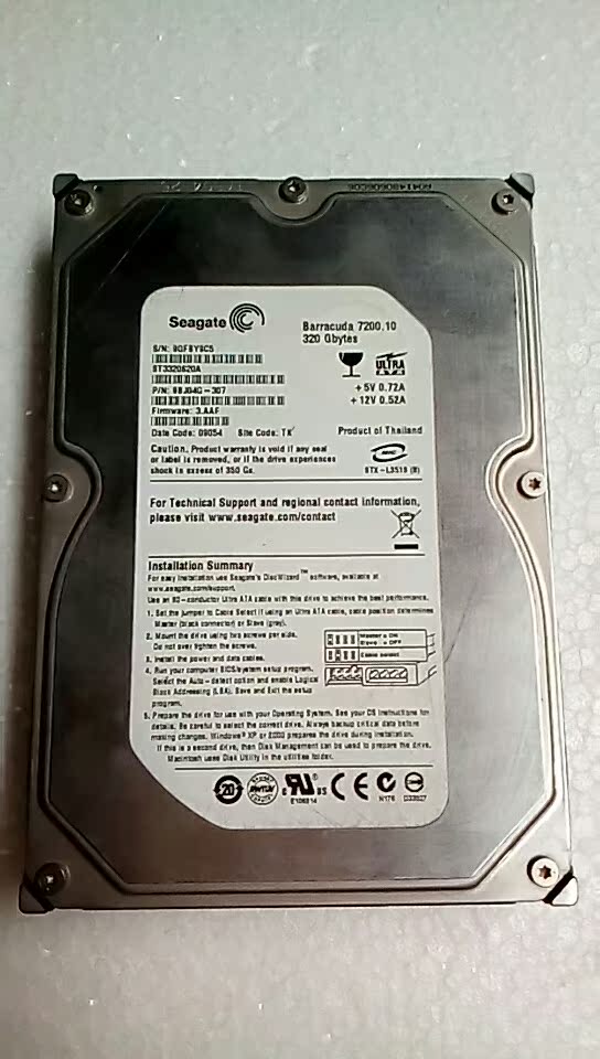 Seagate/希捷 ST3320418AS 320G 台式機在類目 電腦硬件/顯示器/電腦周邊, 機械硬盤中 - 來自Buy2taobao.com提供專業的淘寶代購服務