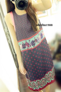 国外独立设计师品牌nice thing vintage民族风人