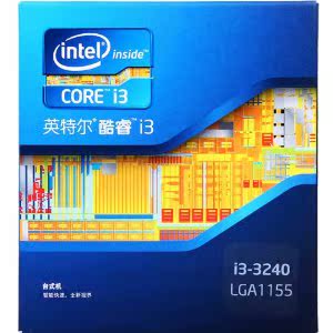 Intel\/英特尔 i3-3240 3.4G 全新原装盒 CPU\/保修