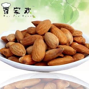  四件免邮  美国大杏仁 无壳杏仁 250克 特价零食