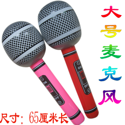 Large microphone Microphone Novelty toys Simulation Toy Bat Hammer Decorative propsin the Toy/Childs/Puzzle/Building block/Model , Electronic/Light/Aerated/Tricky Toy , Plastic inflatable toys (Do not put other materials) category - from Buy2taobao.com to provide professional Taobao agent buy service